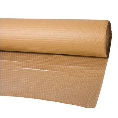 Film bulles / kraft - 100 cm x 10m